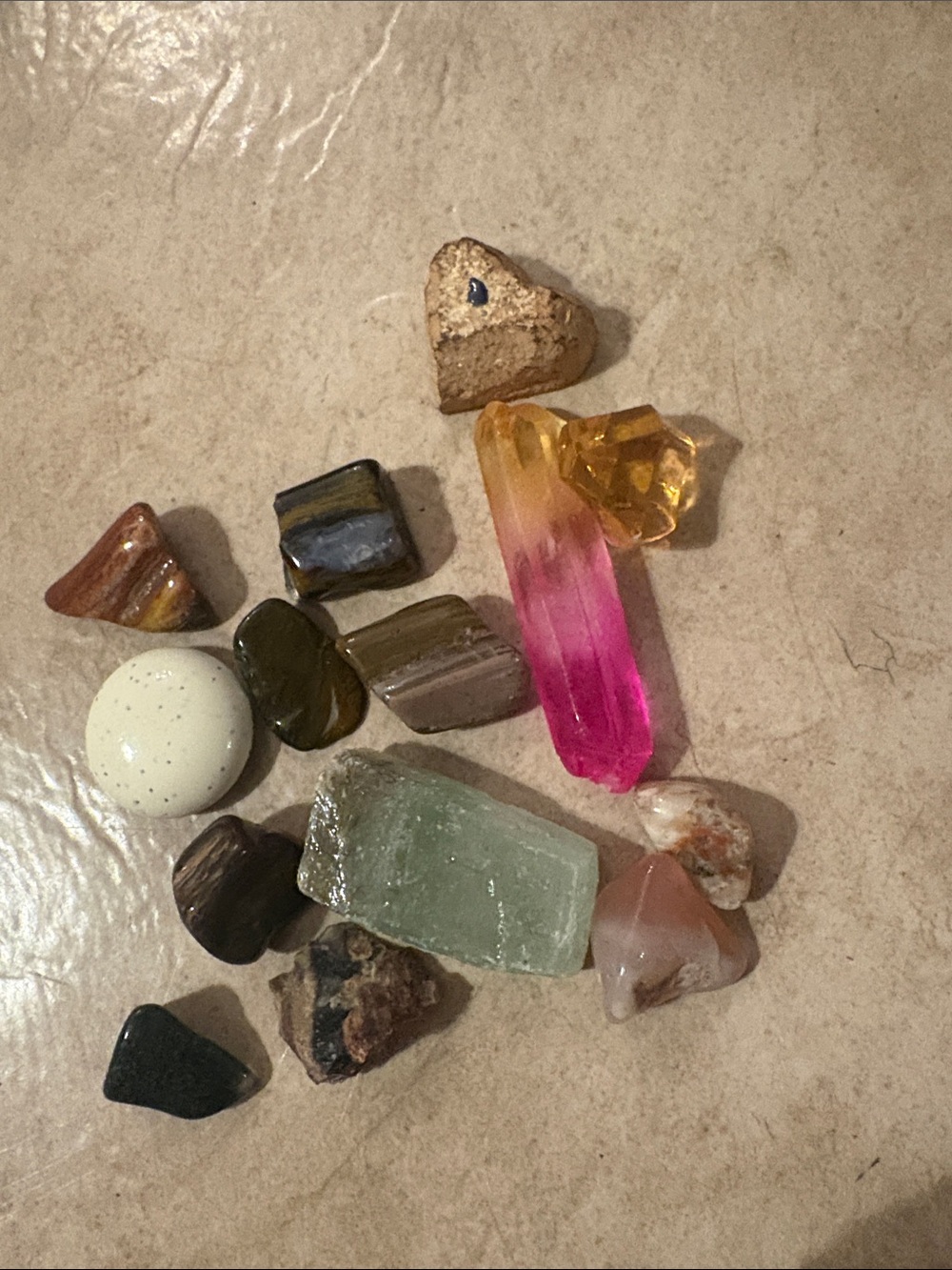 Various stones 14